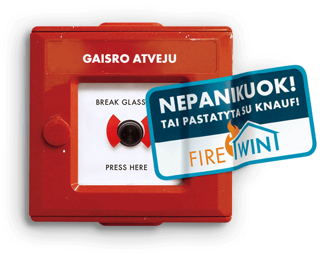 Trust Knauf.<br />
Feel safe.